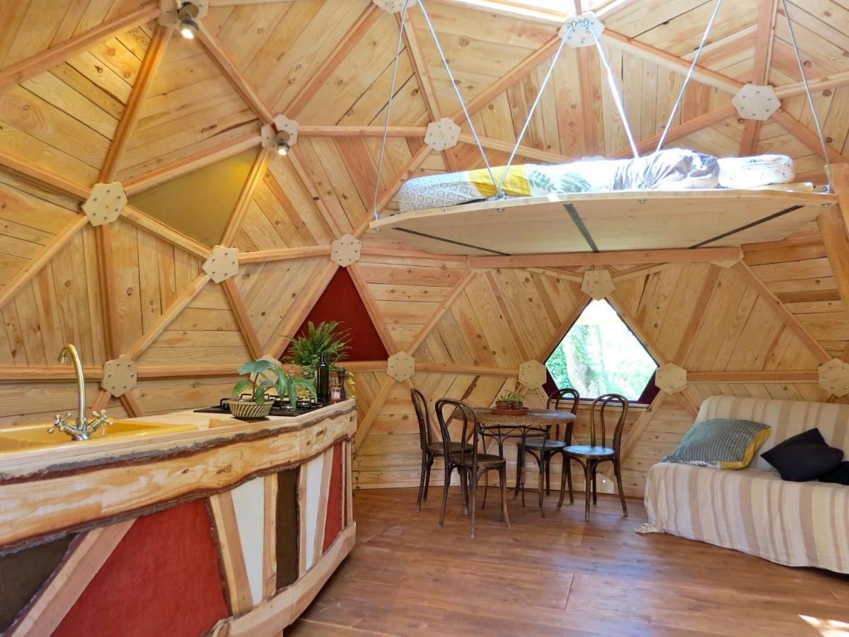 Habitat Createur - Hebergements Insolites Au Camping Municipal "Les Ecureuils" Recoubeau-Jansac Zewnętrze zdjęcie