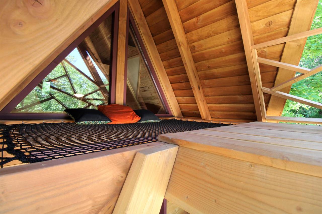 Habitat Createur - Hebergements Insolites Au Camping Municipal "Les Ecureuils" Recoubeau-Jansac Zewnętrze zdjęcie