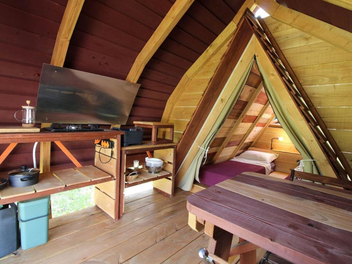 Habitat Createur - Hebergements Insolites Au Camping Municipal "Les Ecureuils" Recoubeau-Jansac Zewnętrze zdjęcie