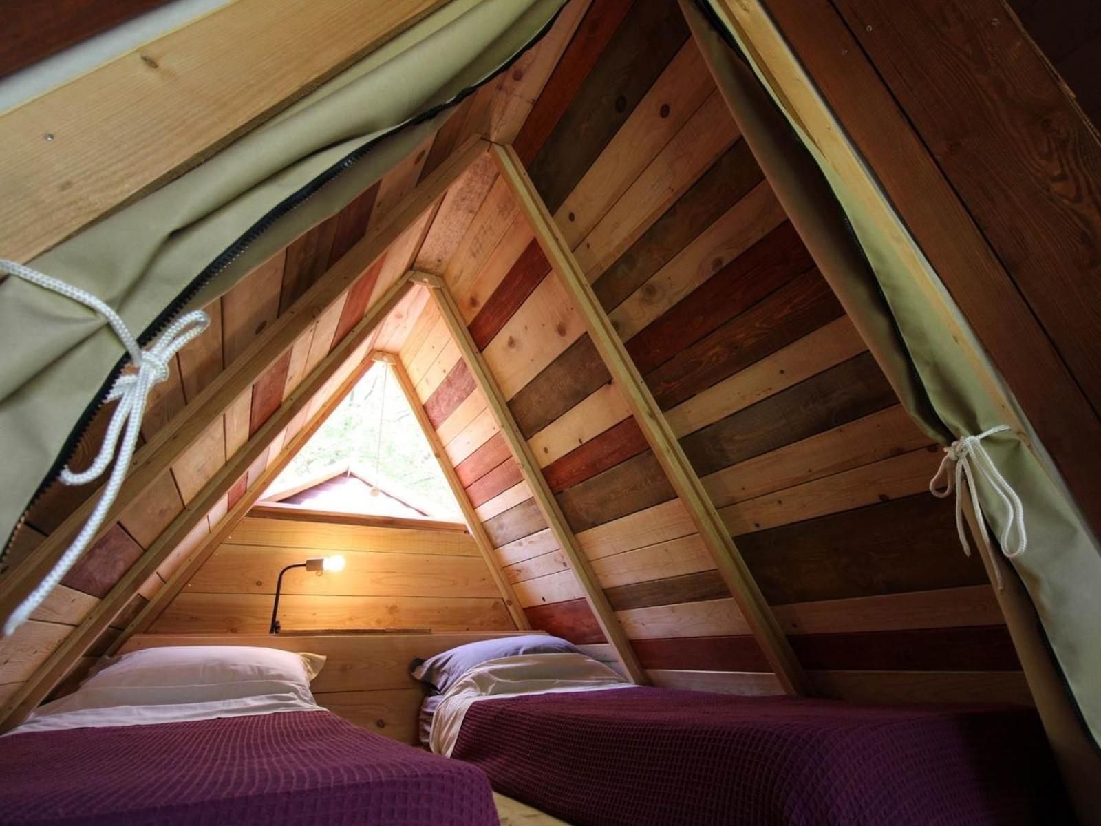 Habitat Createur - Hebergements Insolites Au Camping Municipal "Les Ecureuils" Recoubeau-Jansac Zewnętrze zdjęcie