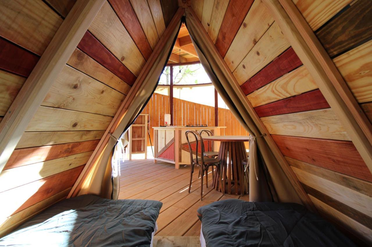 Habitat Createur - Hebergements Insolites Au Camping Municipal "Les Ecureuils" Recoubeau-Jansac Zewnętrze zdjęcie