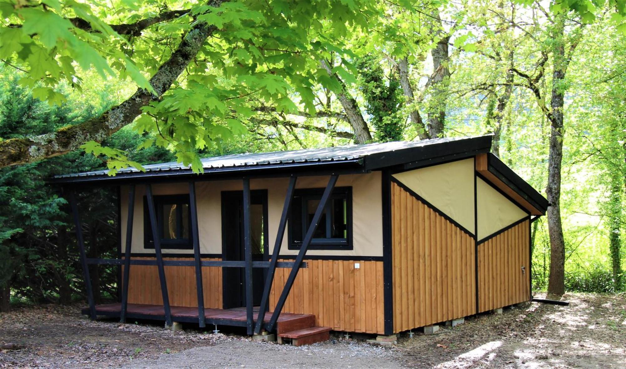 Habitat Createur - Hebergements Insolites Au Camping Municipal "Les Ecureuils" Recoubeau-Jansac Zewnętrze zdjęcie